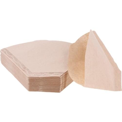 100 Pieces Coffee Filter Paper No. 4 for 2-4 Cups Coffee Makers