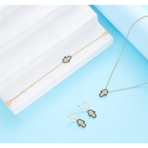 2021 Apr hot selling accessories wedding jewelry set for women Mixed color jewelry set copper high quality jewelry set