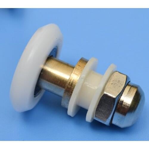 Free shipping 27mm eccentric wheel Shower room pulley bathroom shower sliding glass door roller household repari hardware part