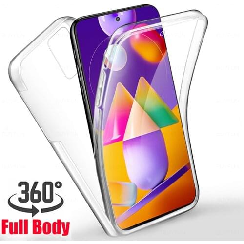 360 Full silicone case For Samsung A31 A41 A51 A21s A71 A52 A50 A70 A12 S20 Fe Note 20 ultra S10 S21 S8 J4 J6 plus A6 A7 A8 2018