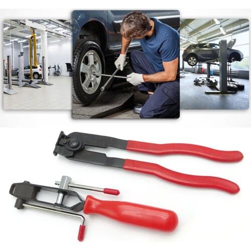4PCS Dust Cover Clamp Tools Pliers Bundle Clamp Clamp Clamp Removal Tool Exhaust Pipe Lifting Removal Pliers Hand Banding Tool