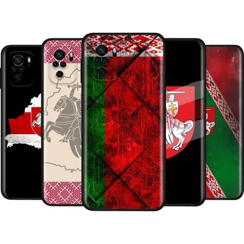Belarus flag For Xiaomi Redmi Note 10S 10 9 9S 9T 8T 8 7 6 5 Pro Max 5A 4X 4 5G Soft Silicone Phone Case
