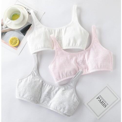 Developmental vest student girl underwear bra 8-16 girl age girl bra young girl training bra young girl cute bra
