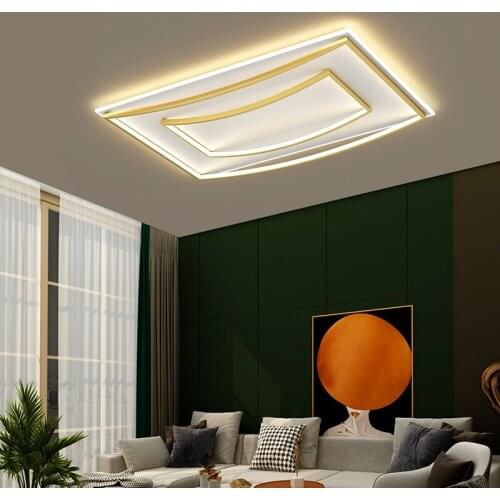 Black/Gold Indoor Chandelier Lamps Modern Minimalist LED Simple Style For Children Room Bedroom Kitchen Home Decoration