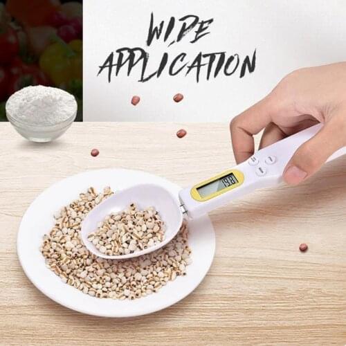 Mini 500g/0.1g LCD Display Digital Kitchen Measuring Spoon Kitchen Scales Baking Supplies Electronic Digital Spoon Scale