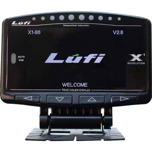 LUFI OBD II HUD Head Up Display OBD2 Digital Car Computer Auto Speed Meter Electronic Monitor Diagnosis Meter Gauge