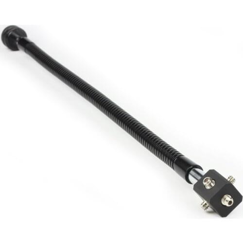 45cm1/4" Flexible Cubic Mount Snake Arm Bracket fr 4K Film Camera Camcorder Assistant Lighting LED Tripod Support Cold Hot Shoe