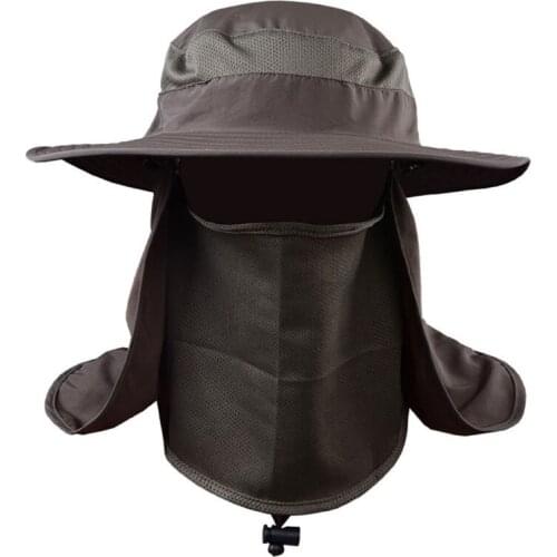 Fishing Caps Men Women Windproof Sunshade Removable Ear Neck Cover Fishermen Hat Outdoor Sportswear Accessorie