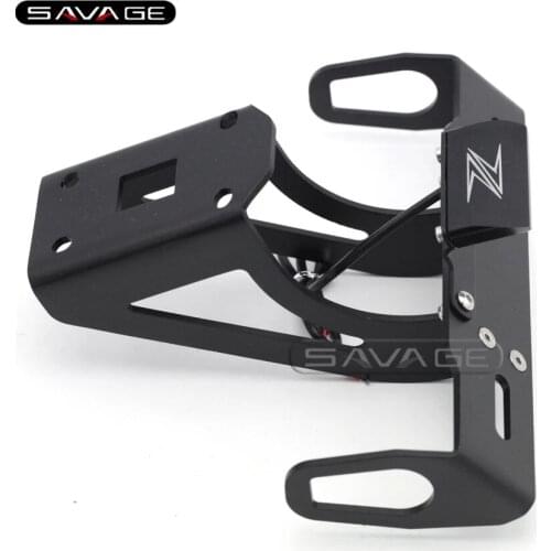 Red Motorcycle Fender For KAWASAKI Z1000 Z1000SX NINJA 1000 Rear Clean Eliminator License Plate Bracket LED Light