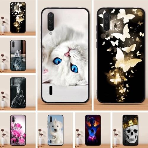 Soft TPU Case For Xiaomi Mi 9 Lite Case Silicone Coque For Xiaomi Mi 9 Lite Case Funda Capas Bumper For Xiaomi Mi CC9 Phone Case