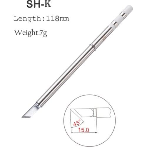 SH-K SH-KU SH-D24 SH-BC2 SH-C4 SH-I Solder Tips Replacement Parts for SH72 65W Digital Soldering Iron Station Set of Tools Kit
