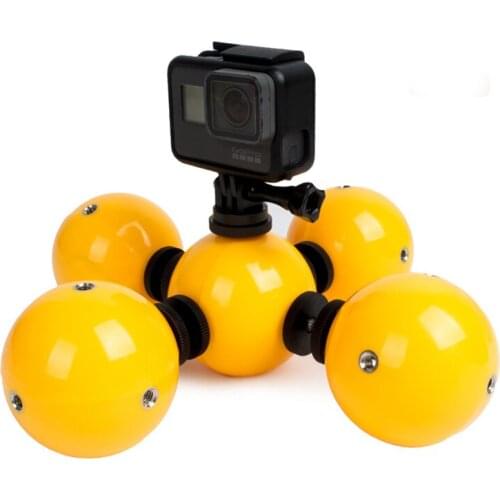 2019 New Buoyancy Ball Bracket Water Photography Anti-sinking Mark Floating Ball Holder for SJCAM GoPro Xiaoyi Camera