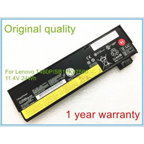 Original quality 10.8V 24Wh 01AV425 Battery for T470 Series SB10K97582 24Wh