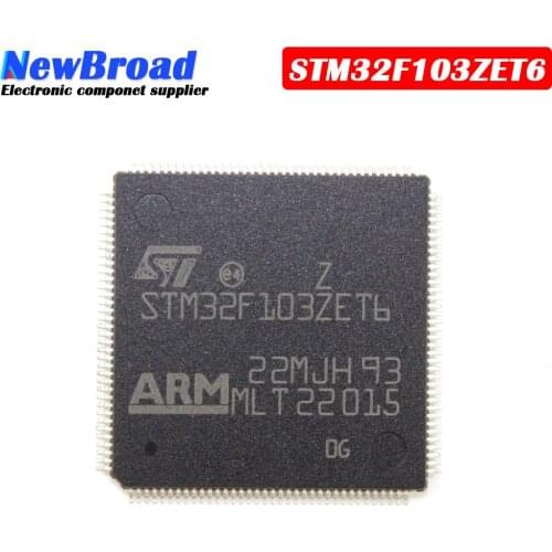 1PCS Original STM32F103ZCT6 STM32F103ZET6 STM32F103ZGT6 LQFP144 32-bit ARM Microcontroller MCU ST Singlechip 1MB FLASH IC 72MHz