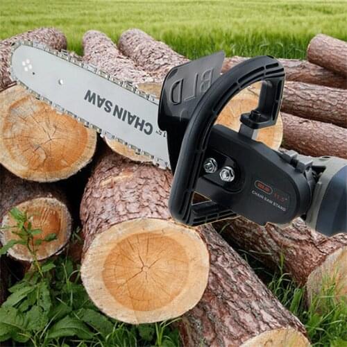 Polishing Machine Chain Saw Set Angle Grinder Bracket Accessories Wood AC Home DIY 220V Electric Modified Household Logging 4KG