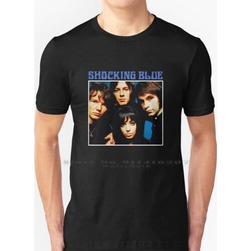 Shocking Blue The Best T Shirt 100% Pure Cotton Retro Vintage Shocking Blue Venus 60s Obscure Band Netherlands Shocking Blue