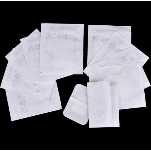 10PCs Outdoor Hypoallergenic Non-woven Medical Adhesive Wound Dressing Band aid Bandage Large Wound First Aid Safety & Survival