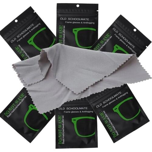 10Pcs Reusable Anti-Fog Wipes Glasses Pre-moistened Lens Defogger Eyeglass Wipe Prevent Fogging for Glasses