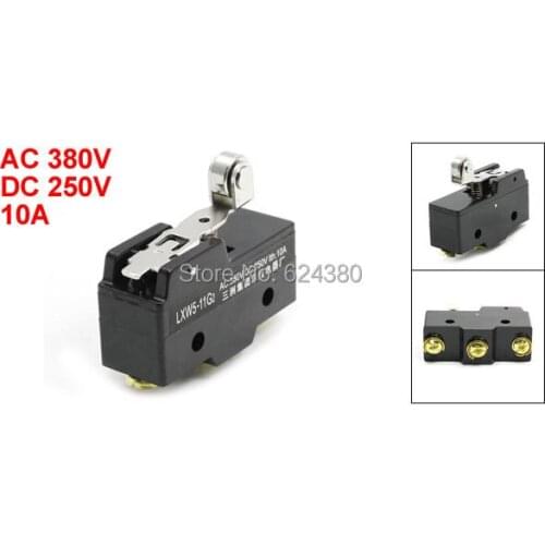 SPDT 1 NO 1 NC Roller Hinge Lever Arm Control Limit Basic Switch LW5-11G2