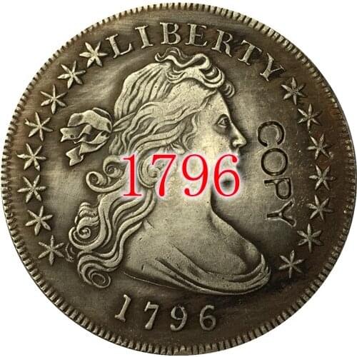 USA 1796 Draped Bust Dollar Copy Coins