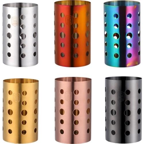 Stainless Steel Kitchen Storage Box Chopsticks Tube Drain Rack Spoon Bucket Knife Fork Holder Racks Kitchen Utensil Tools Holder