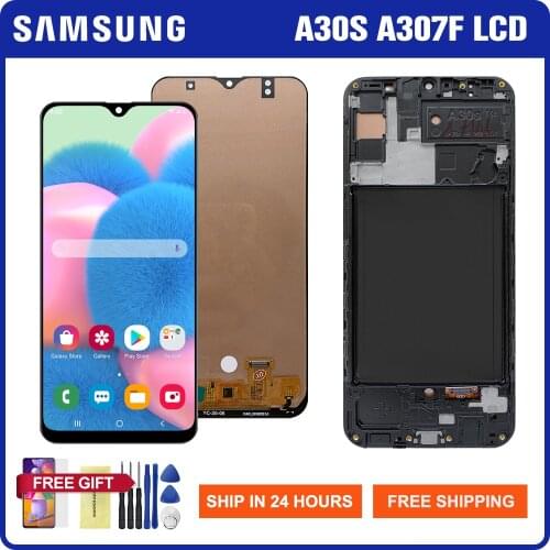 Lcd Display For Samsung Galaxy A30S LCD Display Touch Screen Digitizer Assembly For Samsung A30s A307 A307F A307G A307YN Lcd