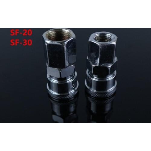 1PCS SF-20 SF-30 BSP Air Line Hose Compressor Fitting Connector Quick Release Coupler Air Tools