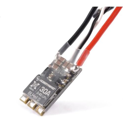 4PCS HOBBYWING XROTOR Micro BLHELIS 30A DSHOT600 2-4S Brushless ESC for RC FPV Racing Freestyle Drones Replacement DIY Parts