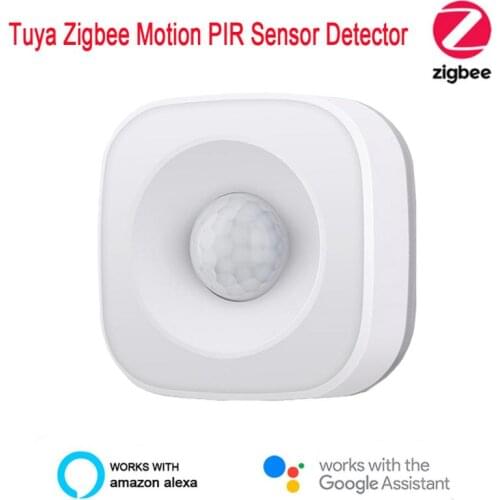 Tuya Motion PIR Sensor Detector Zigbee Movement Sensor Smart Life APP Wireless Home Security System With Alexa Google Home