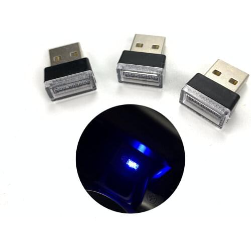 1 Piece Car USB LED Atmosphere Decorative Lights for Nissan Quest GT-R 370Z Note Sway Micra Pulsar Maxima Terra KICKS IMQ Rogue