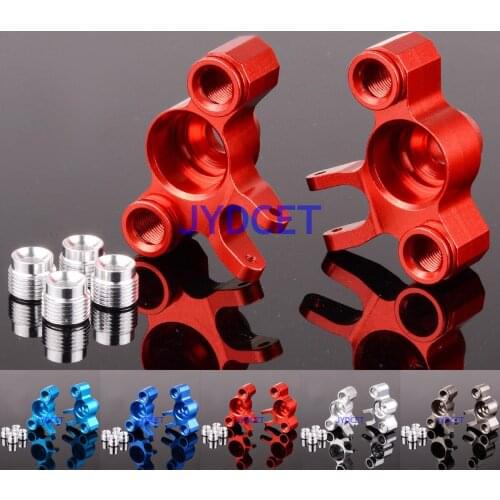 ERO-001 #5334 2Pcs Aluminum Steering Block Knuckle Arm Axle Carriers For RC Traxxas 1/10 Revo Summit Slayer Pro 4X4 T-Maxx
