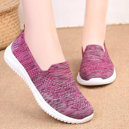 Casual Woman Flats Comfortable Slip On Espadrilles Women Loafers Cotton Ladies Footwear Platform Shoes