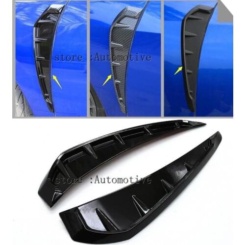 Gloss/ Matte Black Sport Styles Car Body Side Wing ABS Car-covers Upgrade For HONDA CIVIC 10th Gen 2016-2018 Car-styling