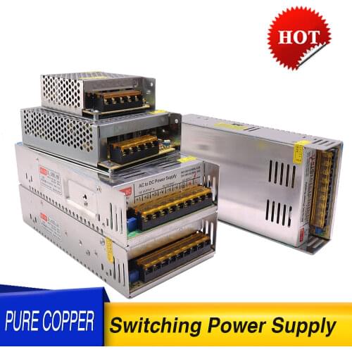 DC5V 12V 24V 36V 42V 48V 60V 300W 350W 360W 600W Switching Power Supply Source Transformer AC DC CNC LED/monitoring 3D printer