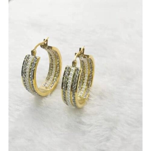The American and European pop exquisite brand women earring jewelry