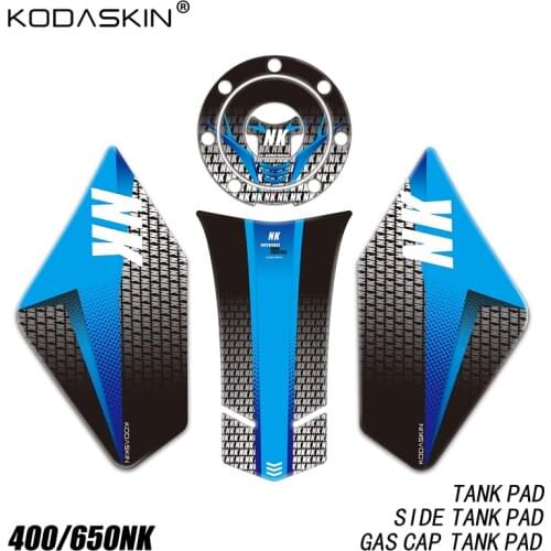 KODASKIN 3D Tank Traction Gas Cap Tank Pad Motorcycle Decal Side Protector Grip Printing Pad Accessories For CFMOTO 400NK 650NK