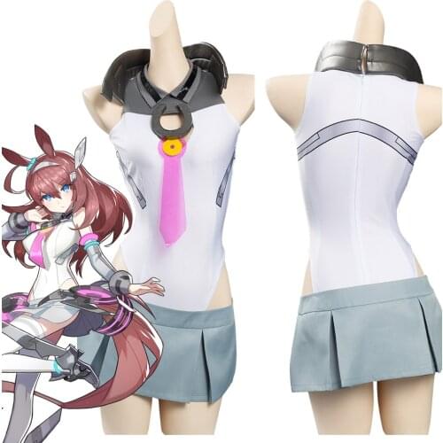 Pretty Derby Mihono Bourbon Cosplay Costume Outfits Halloween Carnival Suit