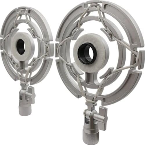 Microphone shock mount, singing ktv condenser microphone, plastic shock absorption chorus stand, audio accessories