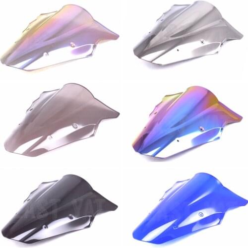 ER6F motorcycle windshield black white blue silver suitable for Kawasaki ER6F 12-13-14-15-16 windshield ER-6F ER650F windshield