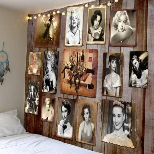 Tapestry Wall Hanging Art Deco Blanket Curtain Hanging At Home Bedroom Living Room Decoration Beautiful Character Pictures