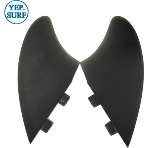 Surf FCS/Future/FCS2 Keel Fins twin fin set Keel Fin set Surfing FCSII Gray color Fins Surfboard fin