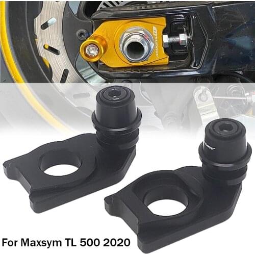 Chain Adjustment Block Frame swingarm Spools sliders For SYM MAXSYM TL 500 Maxsym TL500 2020 Motorcycle Accessories