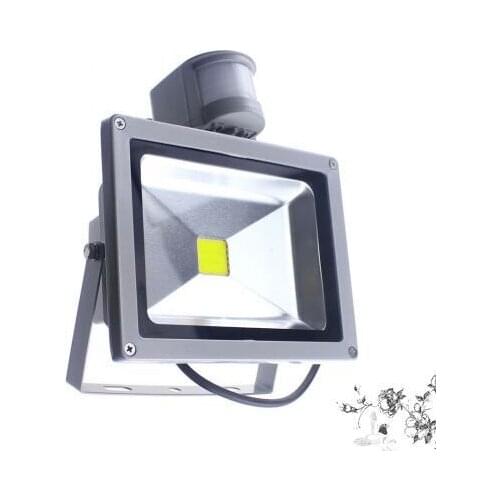 Led Flood Outdoor Floodlight Lamp10W 20W 30W 50W 100W PIR LED Flood light with motion sensor refletor foco led Spotlight