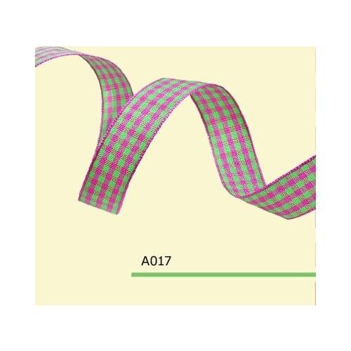 3/16" Inch 5mm tartan ribbons