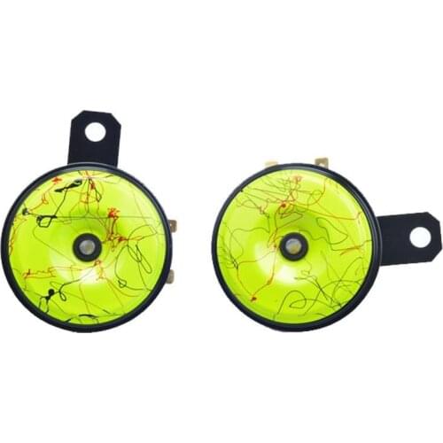 Motorcycle Waterproof Horn 12V Loud 110db Moped Dirt Bike Electric Vehicle Scooter Air Horns 1 pair Motorbike Horn