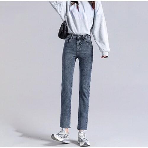 ZHOUTAYLOR Women's Straight Jeans