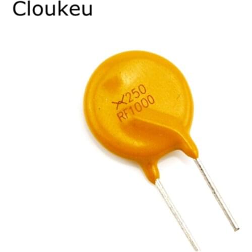 10Pcs TRF250-800 PPTC Resettable fuse 250V 0.8A 800MA RF800