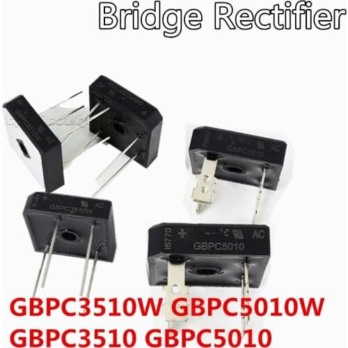2pcs/lot GBPC5010 1000V50A Bridge Rectifier