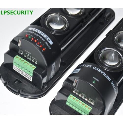 200m range Wired Outdoor Waterproof Infrared Beam Detector, infrared barrier Detector
