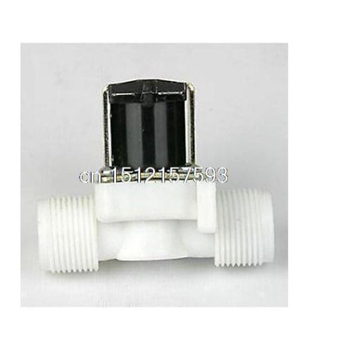 3/4" inch BSPP 12VDC 2 Way Water Air Gas Nylon Plastic NC Solenoid Valve x 1